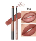 Close da embalagem externa Duo Labial Matte Perfeito