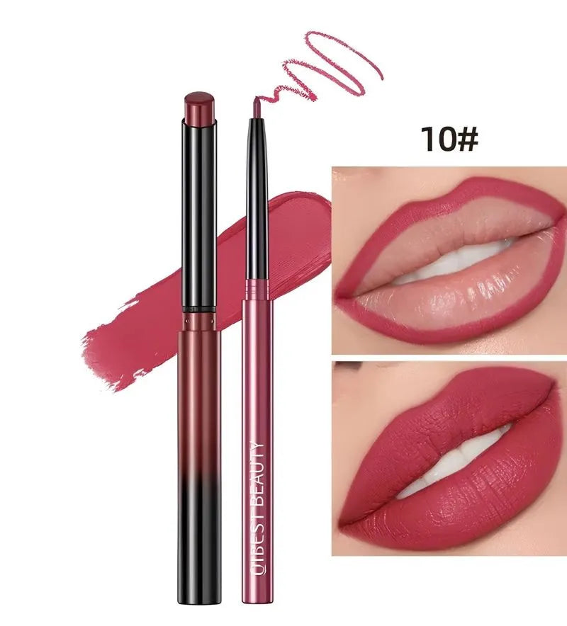 Duo Labial Matte Perfeito em fundo clean