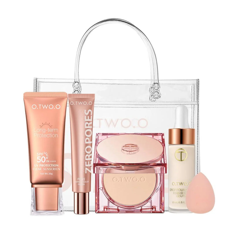 Batom matte do Kit Prime Otwoo com pigmentação intensa