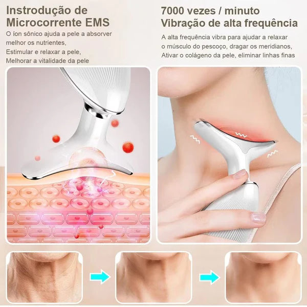 Massageador Rejuvenescedor Anti Rugas l Revita Face + BRINDE
