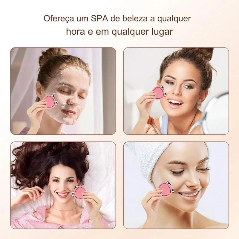 Modelador Facial AntiRugas Tecnologia Microcorrentes 