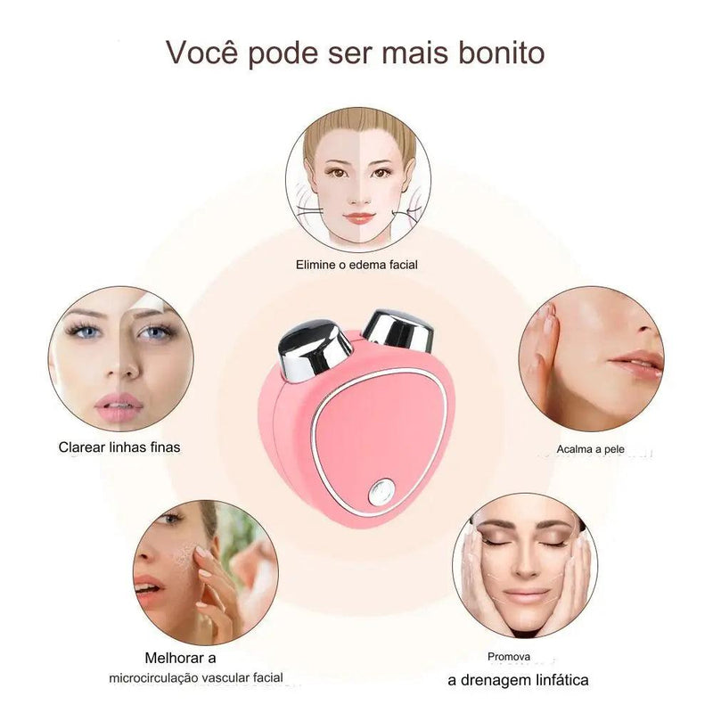 Modelador Facial AntiRugas Tecnologia Microcorrentes 