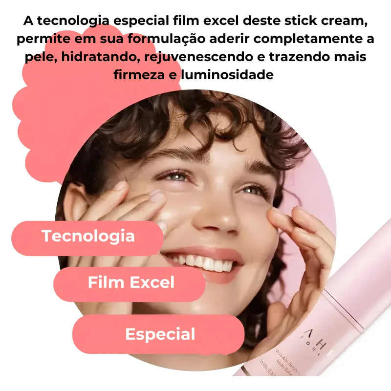 Bastão com colágeno coreano para cutículas nutridas