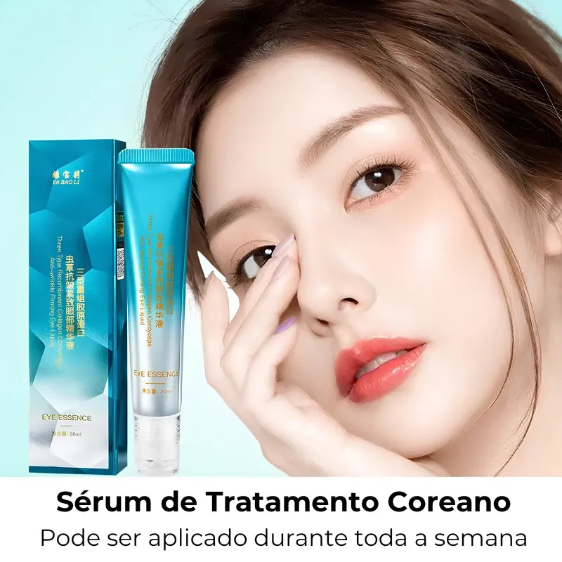 Tratamento clareador e firmador para contorno dos olhos