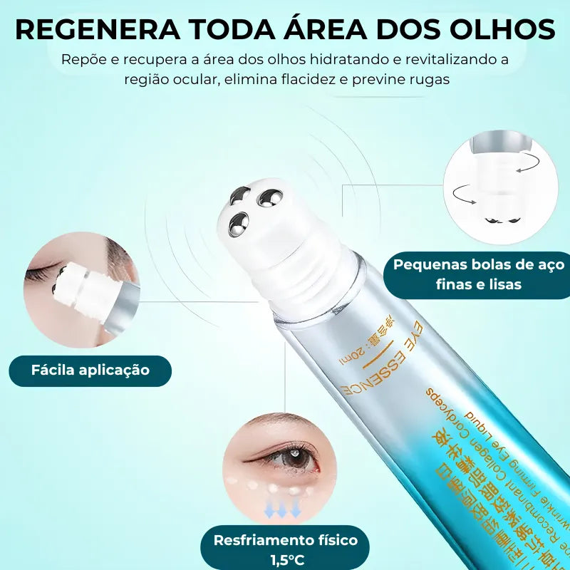 Olhar iluminado após uso do Sérum Clareador e Firmador