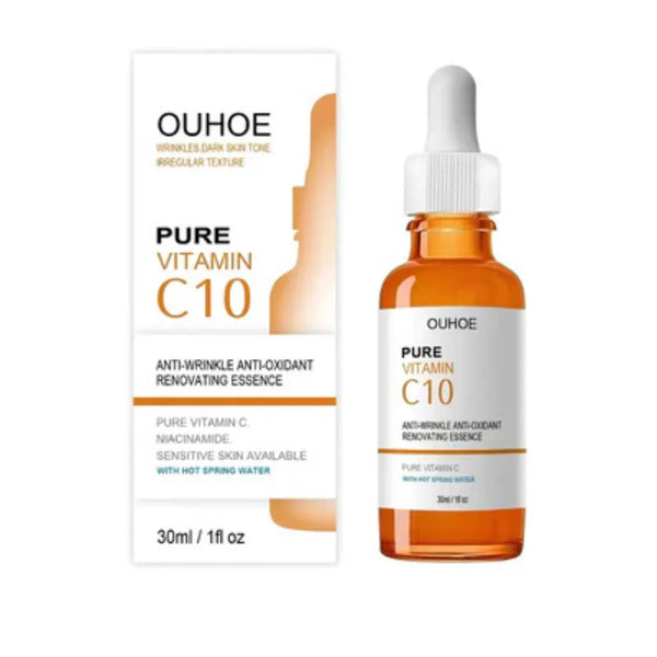 Frasco do Sérum Pure Glow com pipeta em destaque
