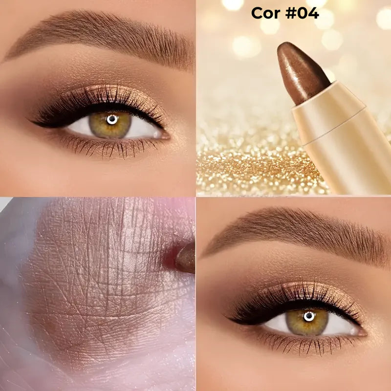 resultado da Sombra Duo nos olhos – cor intensa e efeito marcante