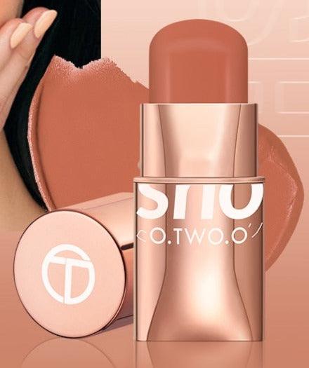 Batom Blush 3 Em 1 - O.TWO.O